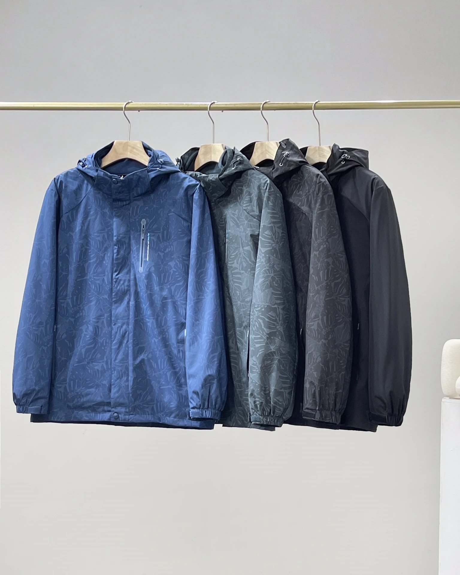 Camouflage Waterproof Removable Three-in-One Jacket