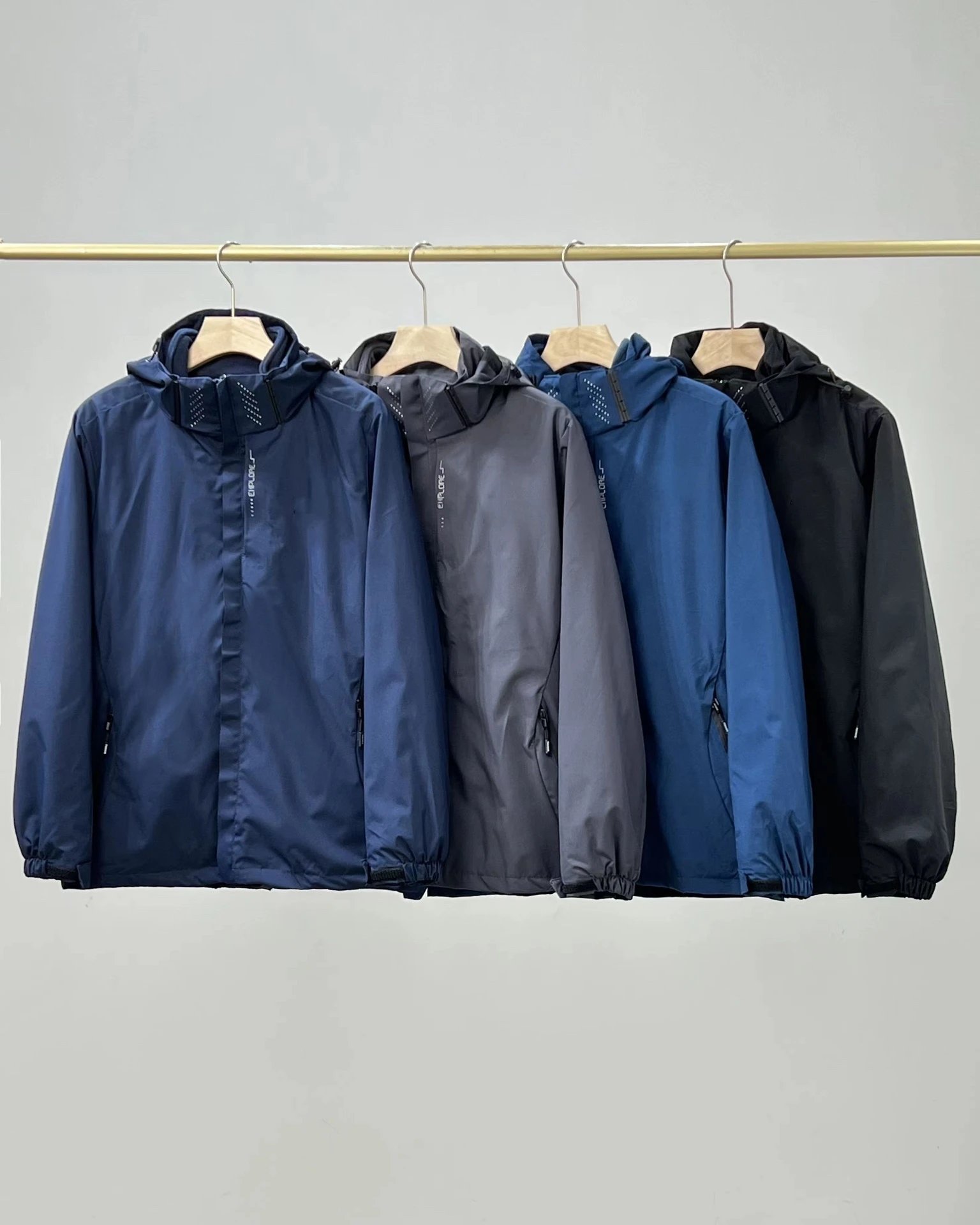 Casual Three-in-One Fleece Jacket