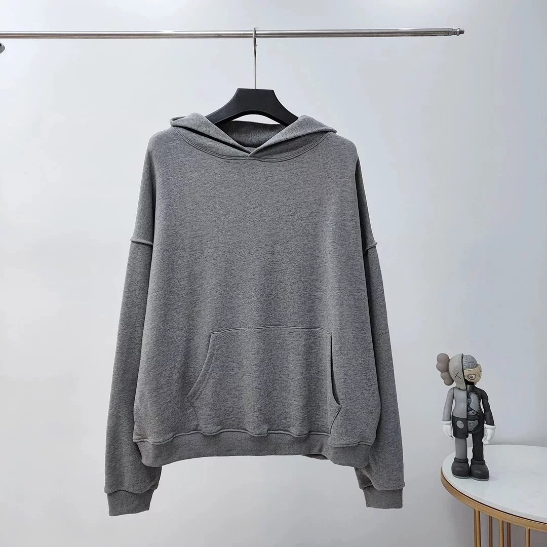 Vujade 003 Grey Oversized Hoodie