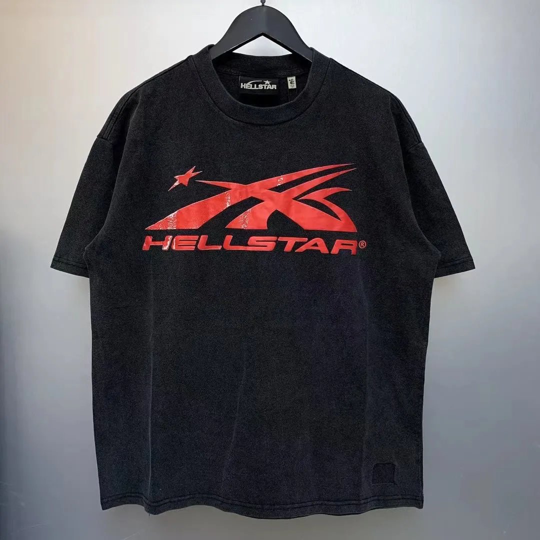 Hellstar Powered By The Stars Black Graphic T-Shirt - 24