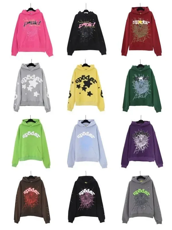 Sp5der Hoodies & Sweatshirts Spiderweb Graphic Hoodie product detail image 19