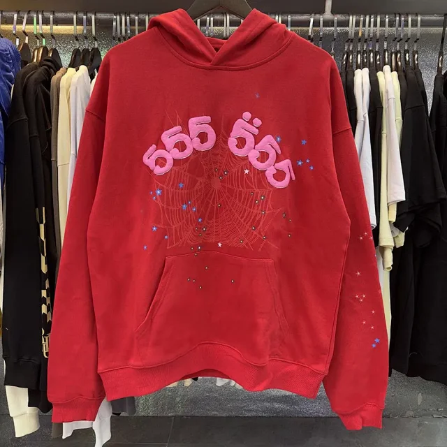 Sp5der Hoodies & Sweatshirts Spiderweb Graphic Hoodie product detail image 18