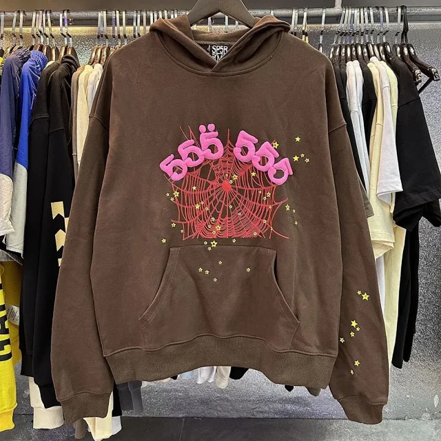 Sp5der Hoodies & Sweatshirts Spiderweb Graphic Hoodie product detail image 15