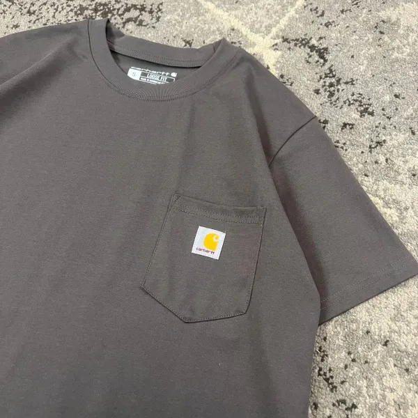 Carhartt Work In Progress Carhartt WIP Pocket T-Shirt Light Blue T-Shirt T-Shirts - 12