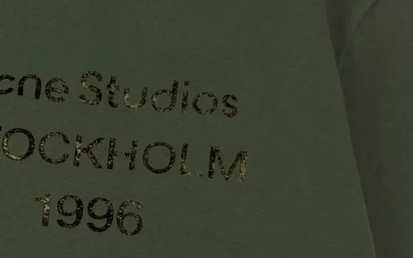 Acne Studios Stockholm 1996 Navy T-Shirt - 21