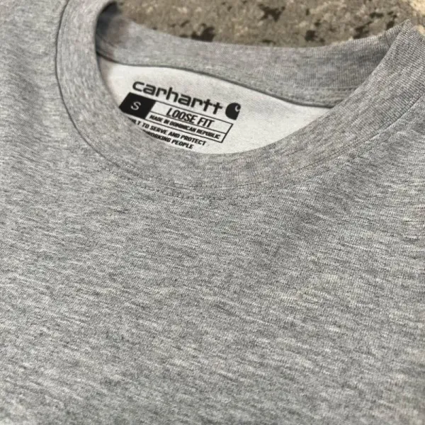 Carhartt Work In Progress Carhartt WIP Pocket T-Shirt Light Blue T-Shirt T-Shirts - 20