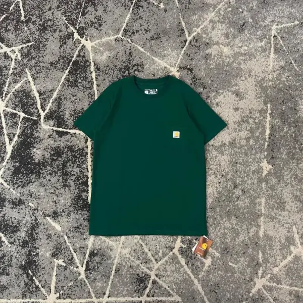 Carhartt Work In Progress Carhartt WIP Pocket T-Shirt Light Blue T-Shirt T-Shirts - 30