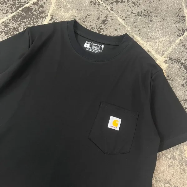 Carhartt Work In Progress Carhartt WIP Pocket T-Shirt Light Blue T-Shirt T-Shirts - 39