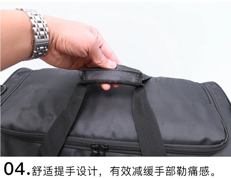Design Sneaker Myth SNKR Bag Black Duffle Bag - 21