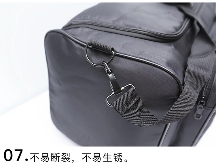 Design Sneaker Myth SNKR Bag Black Duffle Bag - 24