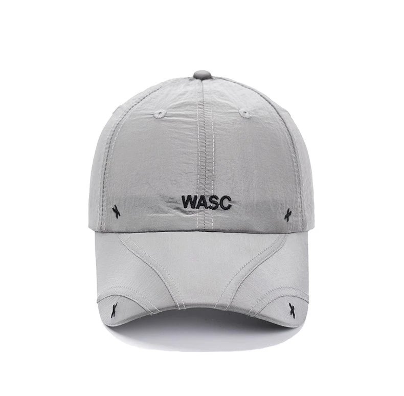 Design Structured Embroidered Baseball Cap Gray - 31