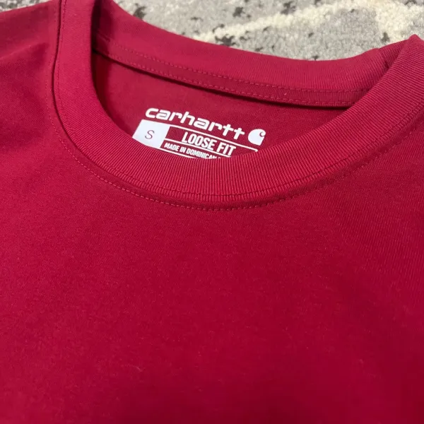 Carhartt Work In Progress Carhartt WIP Pocket T-Shirt Light Blue T-Shirt T-Shirts - 42