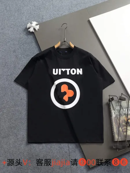 Design UIITON Graphic Print Black T-Shirt T-Shirts - 1