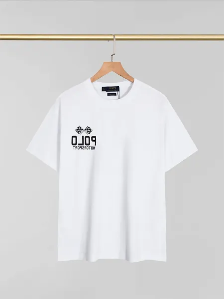 Polo Ralph Lauren Motorsport Graphic T-Shirt White - 1