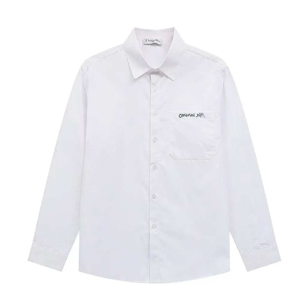 Dior Oblique Print Shirt Black and White - 5