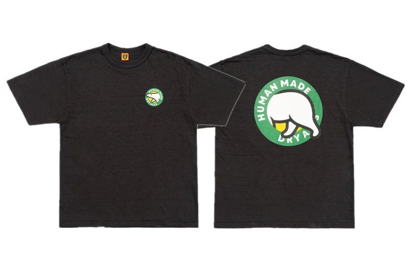 Human Made x KAWS Human Made Black T-Shirt - 22