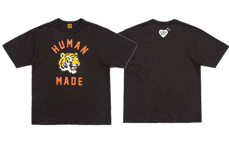 Human Made x KAWS Human Made Black T-Shirt - 34
