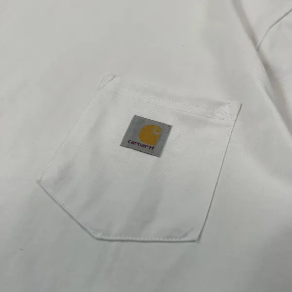 Carhartt Work In Progress Carhartt WIP Pocket T-Shirt Light Blue T-Shirt T-Shirts - 5