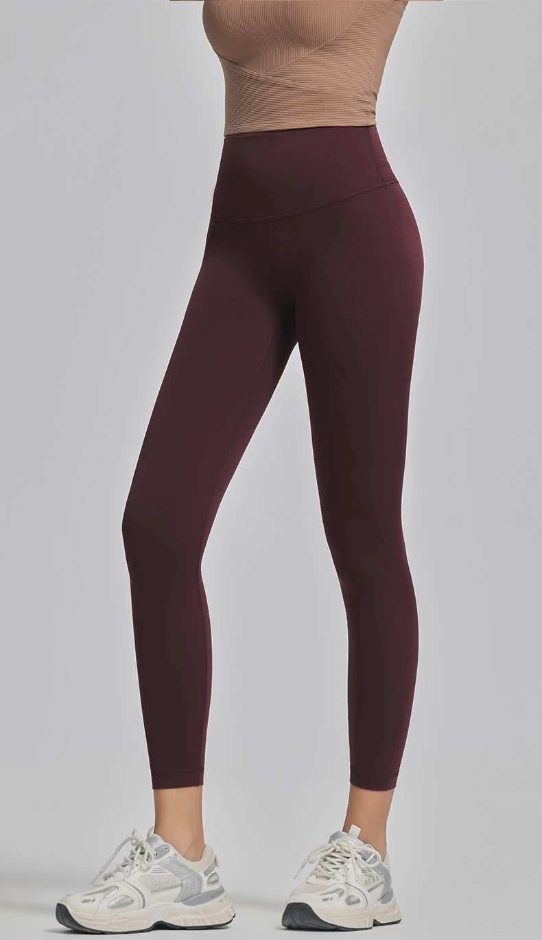 Alo High-Waisted Seamless Leggings Charcoal Gray Leggings - 31