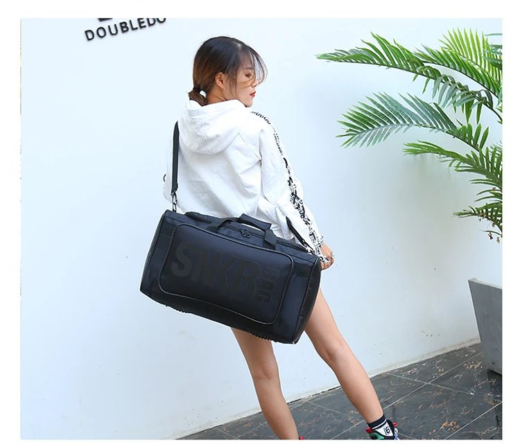 Design Sneaker Myth SNKR Bag Black Duffle Bag - 30