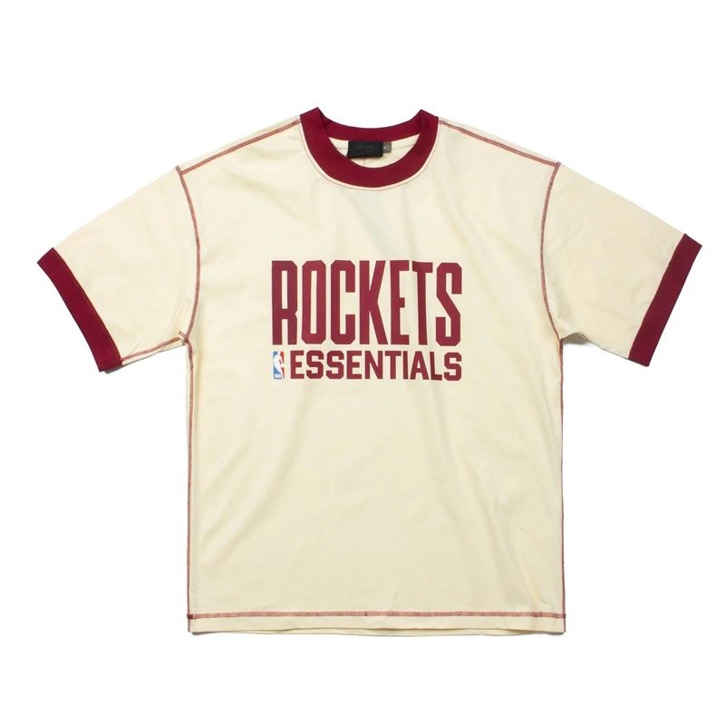 Miami Heat Essentials White Ringer T-Shirt - 4