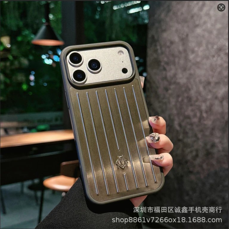 Rimowa Phone Case Pink Rose Gold Phone Case Phone Accessories - 8