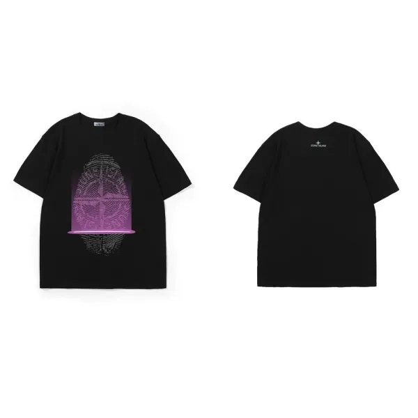 Stone Island Compass Logo T-Shirt Gray - 22