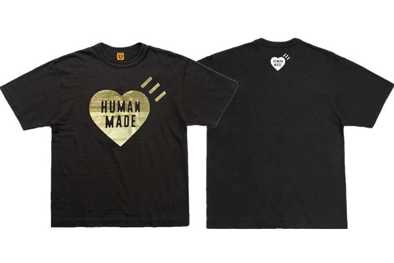 Human Made x KAWS Human Made Black T-Shirt - 32
