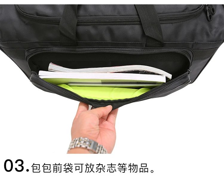 Design Sneaker Myth SNKR Bag Black Duffle Bag - 34