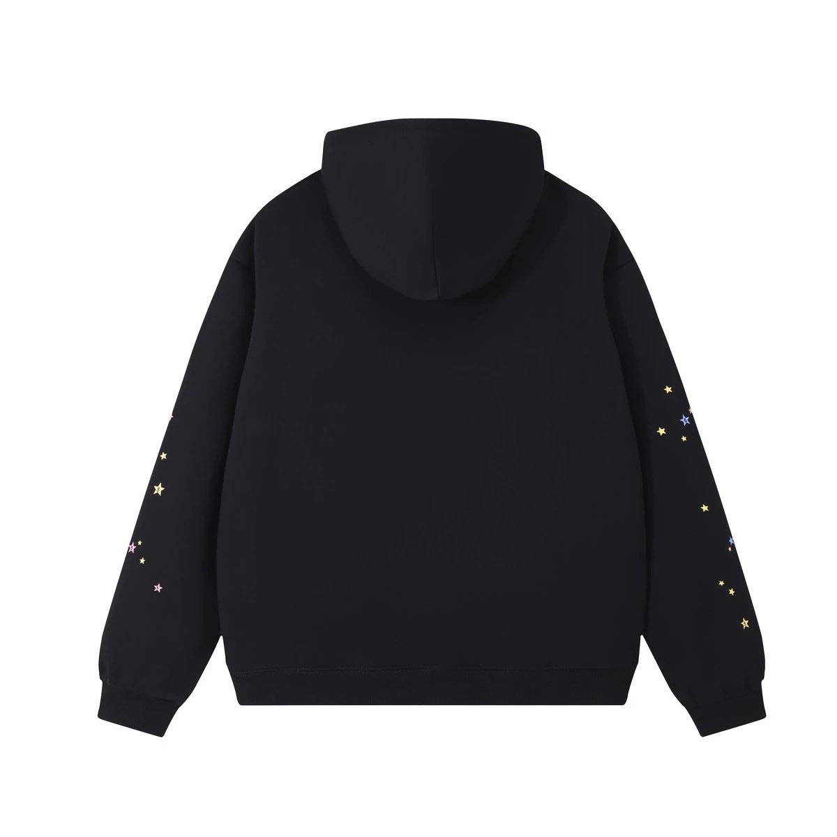 SP5DER Outline Star Black Hoodie - 13