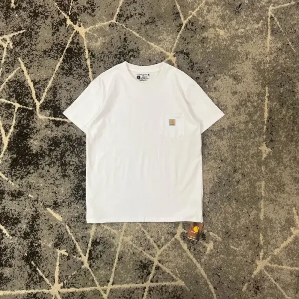 Carhartt Work In Progress Carhartt WIP Pocket T-Shirt Light Blue T-Shirt T-Shirts - 36