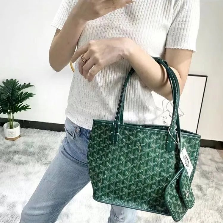 Goyard Saint Louis PM Tote Bag in Gray Monogram Canvas - 6