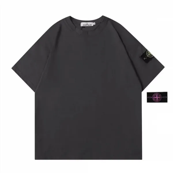 Stone Island Compass Logo T-Shirt Gray - 29