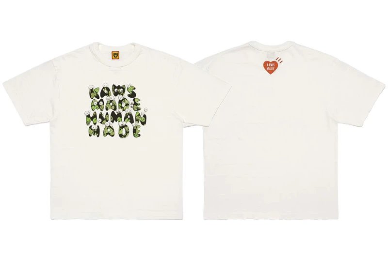 Human Made x KAWS Human Made Black T-Shirt - 9