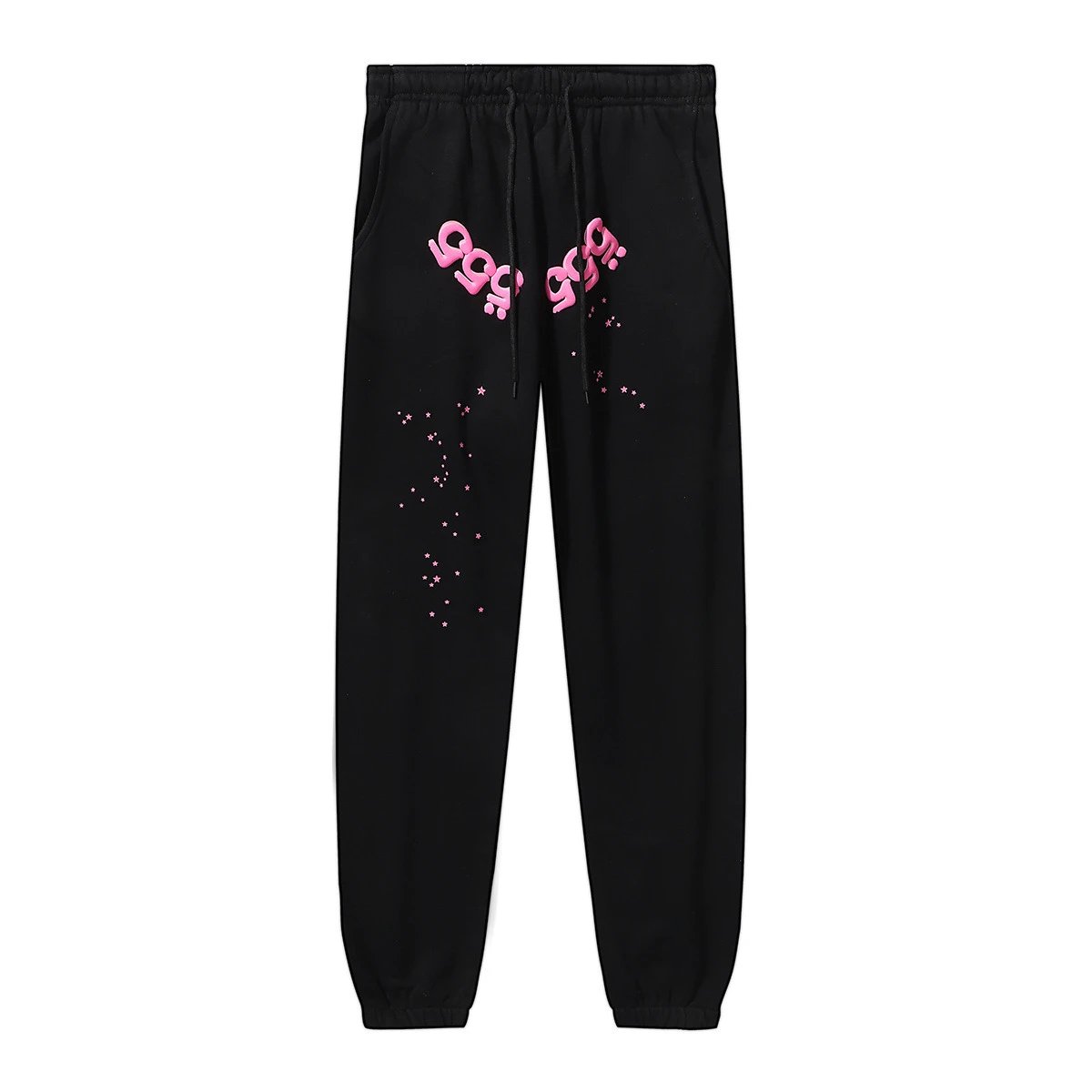 SP5DER Outline Star Black Hoodie - 59