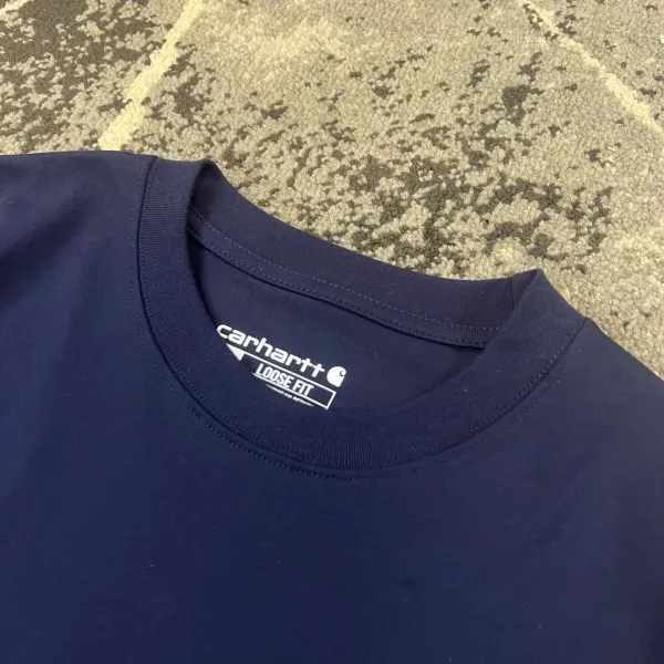 Carhartt Work In Progress Carhartt WIP Pocket T-Shirt Light Blue T-Shirt T-Shirts - 19