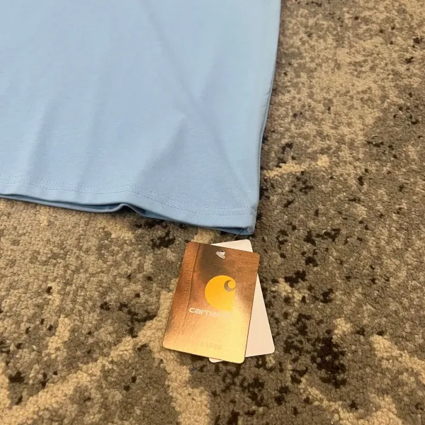 Carhartt Work In Progress Carhartt WIP Pocket T-Shirt Light Blue T-Shirt T-Shirts - 29