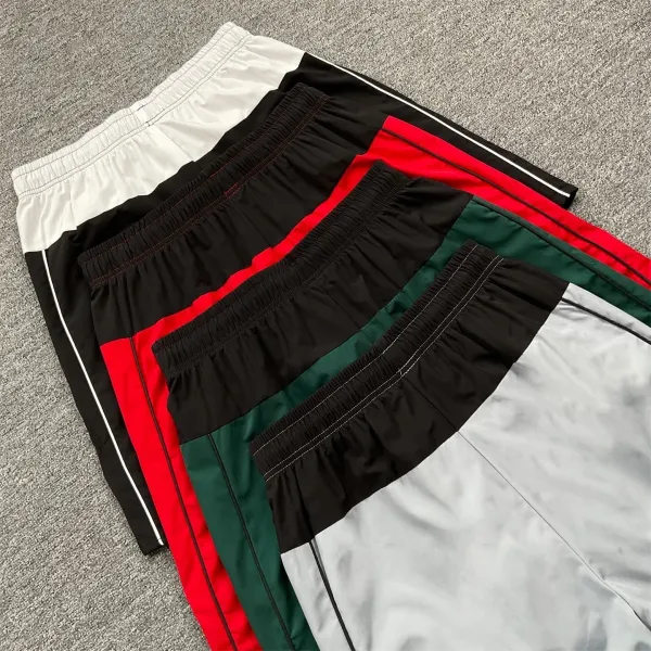 Broken Planet Graphic Shorts Black / White - 14