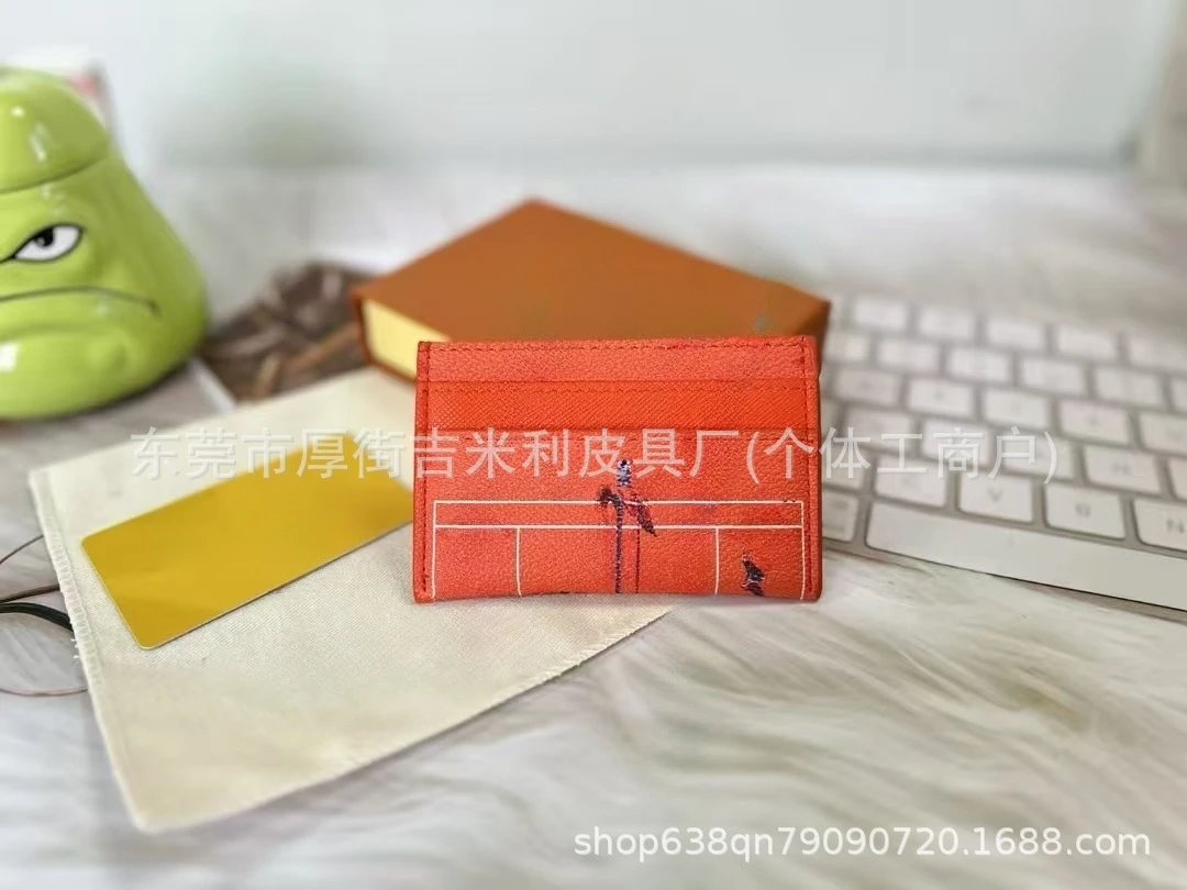 Orange Card Holder
