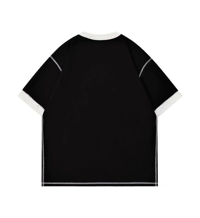 Corteiz Rules The World Ringer T-Shirt Gray - 4
