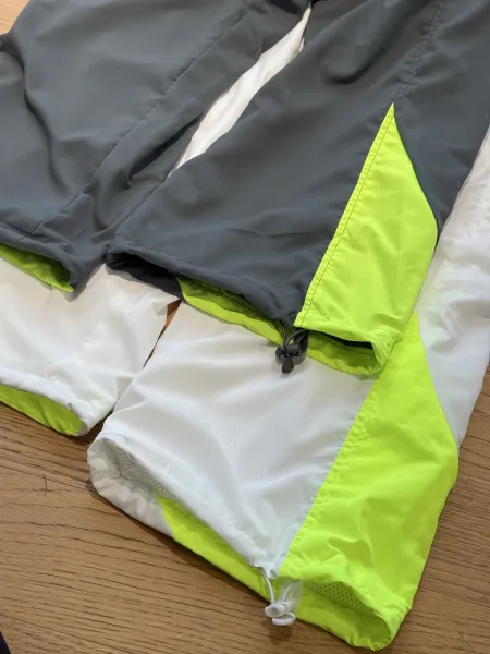 Palace x Nike Windbreaker White Neon Yellow Jacket Outerwear - 15