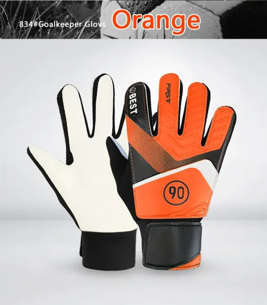 Design Best First 90 Goalkeeper Gloves Blue / White Gloves - 7