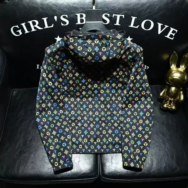Louis Vuitton Monogram Windbreaker Jacket Multicolor Outerwear - 6