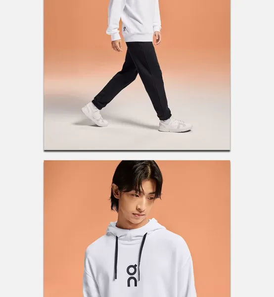 On Running Logo Hoodie White - 30