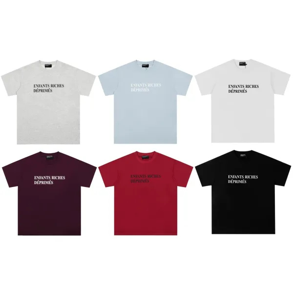 Enfants Riches Déprimés Logo Print Black T-Shirt - 21