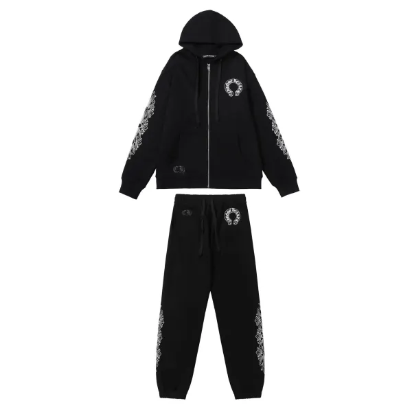 Chrome Hearts x Rick and Morty Control Zip-Up Hoodie Black - 5