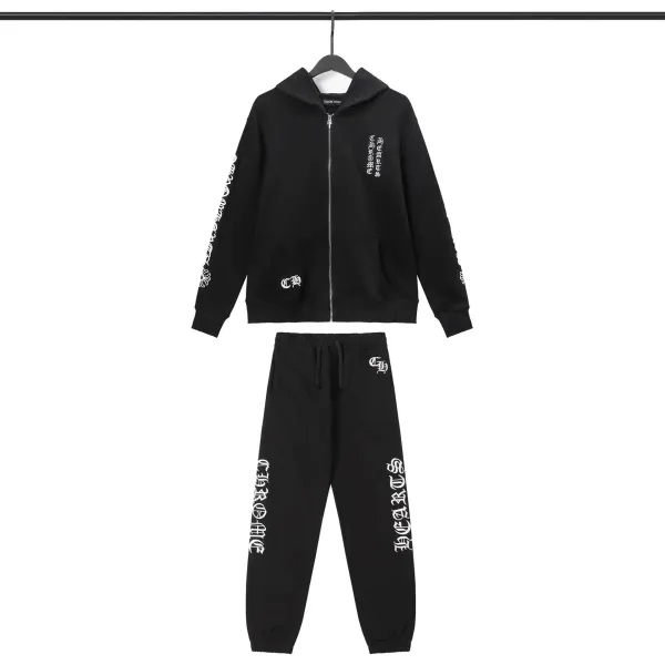 Chrome Hearts x Rick and Morty Control Zip-Up Hoodie Black - 2