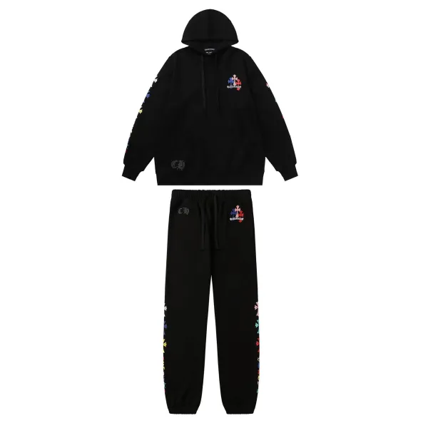 Chrome Hearts x Rick and Morty Control Zip-Up Hoodie Black - 8