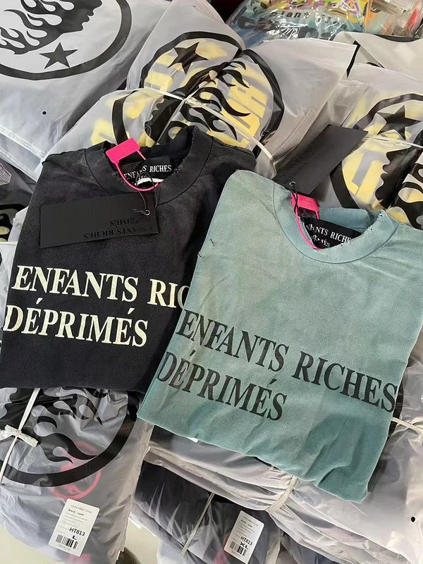 Enfants Riches Déprimés 'Enfants Riches Déprimés' Graphic T-Shirt Mint Green - 23