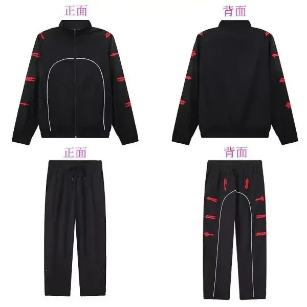 Philipp Plein PP Arrow Embroidered Blue Track Pants - 5